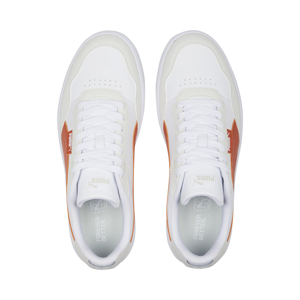 Miesten urheilukengät Puma Court Ultra Lite White Orange 38931, valkoinen hinta ja tiedot | Miesten urheilu- ja vapaa-ajan kengät | hobbyhall.fi