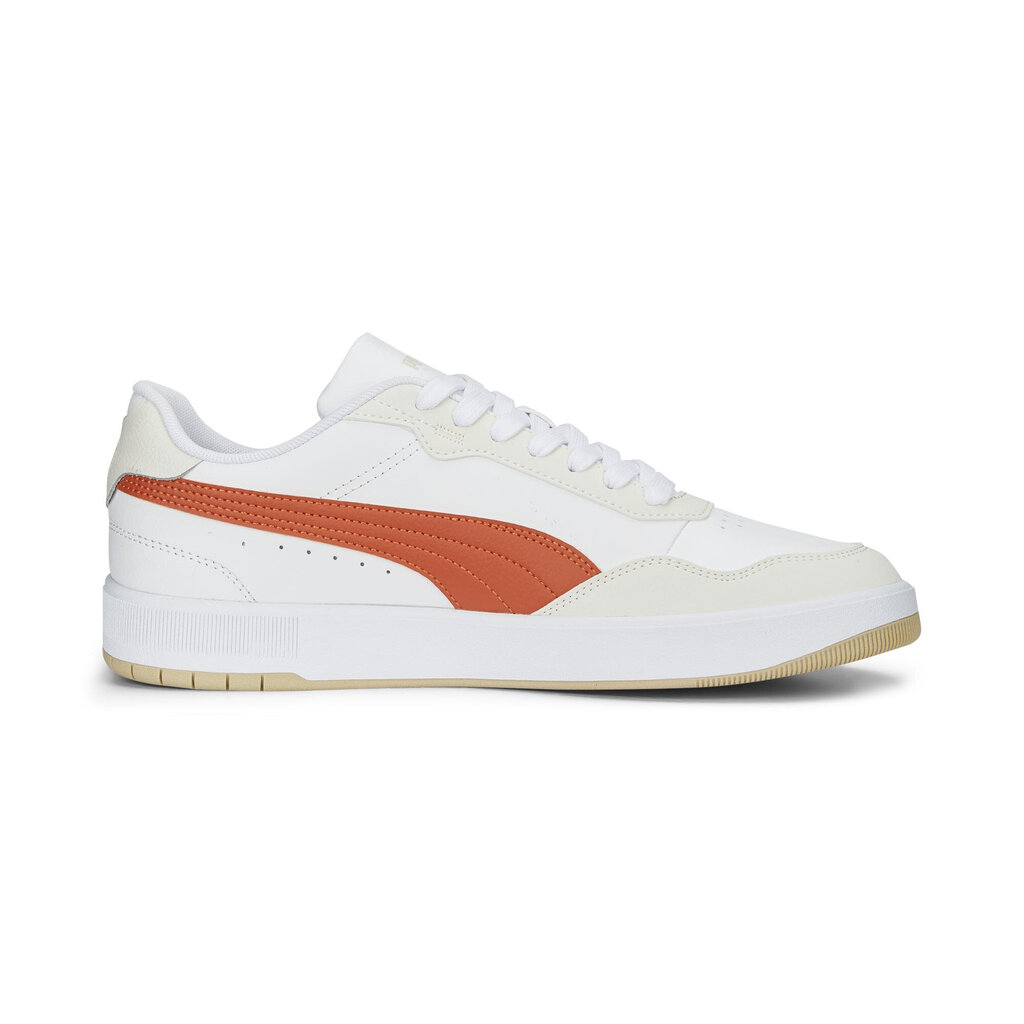 Miesten urheilukengät Puma Court Ultra Lite White Orange 38931, valkoinen hinta ja tiedot | Miesten urheilu- ja vapaa-ajan kengät | hobbyhall.fi