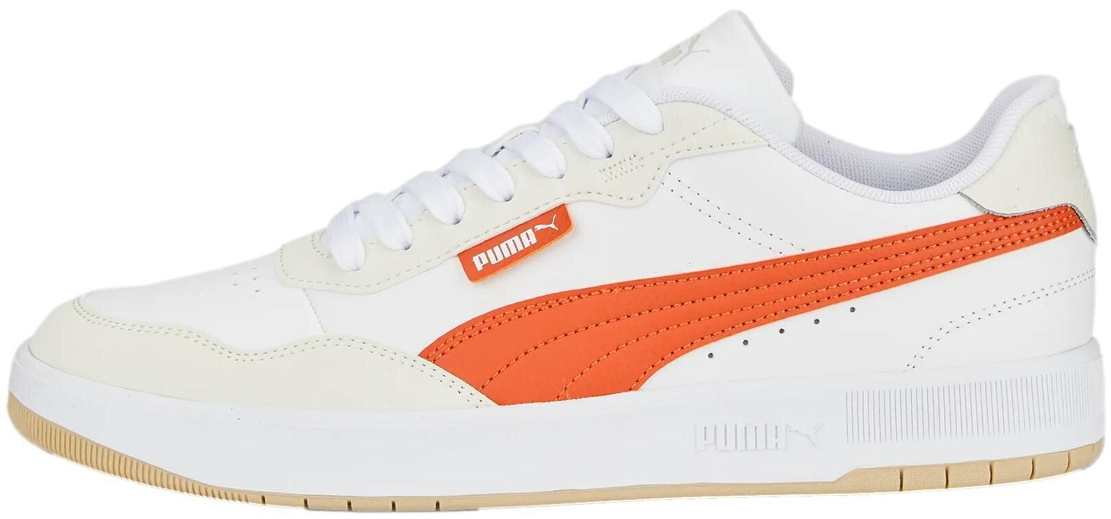 Miesten urheilukengät Puma Court Ultra Lite White Orange 38931, valkoinen hinta ja tiedot | Miesten urheilu- ja vapaa-ajan kengät | hobbyhall.fi