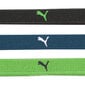 Puma Pääpanta AT Sportbands Womens Pack Black Blue Green 053491 07 hinta ja tiedot | Naisten päähineet | hobbyhall.fi