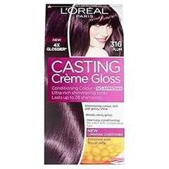 L´Oréal Paris Casting Creme Gloss hiusväri 48 ml, 316 Plum hinta ja tiedot | L'Oréal Paris Hiustenhoitotuotteet | hobbyhall.fi