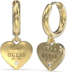 Guess Huggie Me Steel Heart Hoop -korvakorut JUBE03145JWYGT/U sGU2411 hinta ja tiedot | Korvakorut | hobbyhall.fi