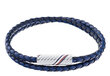 Tommy Hilfiger Tyylikäs kaksinkertainen nahkaranneke 2790470 sTH1333 hinta ja tiedot | Miesten korut | hobbyhall.fi