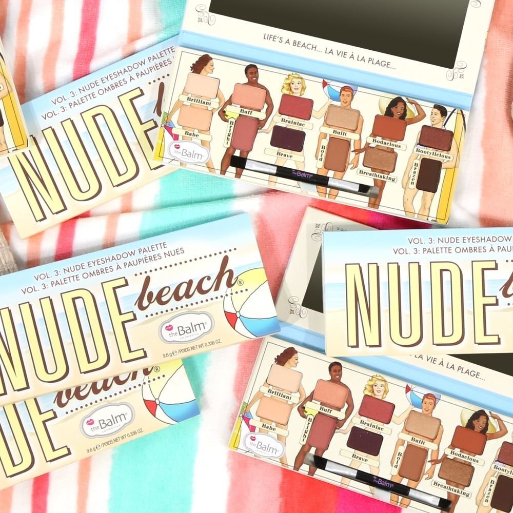 The Balm Nude Beach Eyeshadow Palette luomiväri 9.6 g hinta ja tiedot | Silmämeikit | hobbyhall.fi