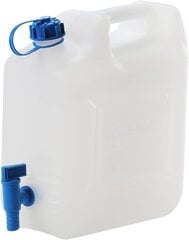 Hünersdorff 817500 Water Canister Eco, jossa on kiinteä tyhjennyshana / vedenpoisto, 12 L (kukon kanssa), valkoinen hinta ja tiedot | Lisätarvikkeet autoiluun | hobbyhall.fi