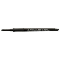 GOSH The Ultimate Eyeliner with a twist -silmänrajauskynä, 0.4 g, 01 Back in Black hinta ja tiedot | Silmämeikit | hobbyhall.fi