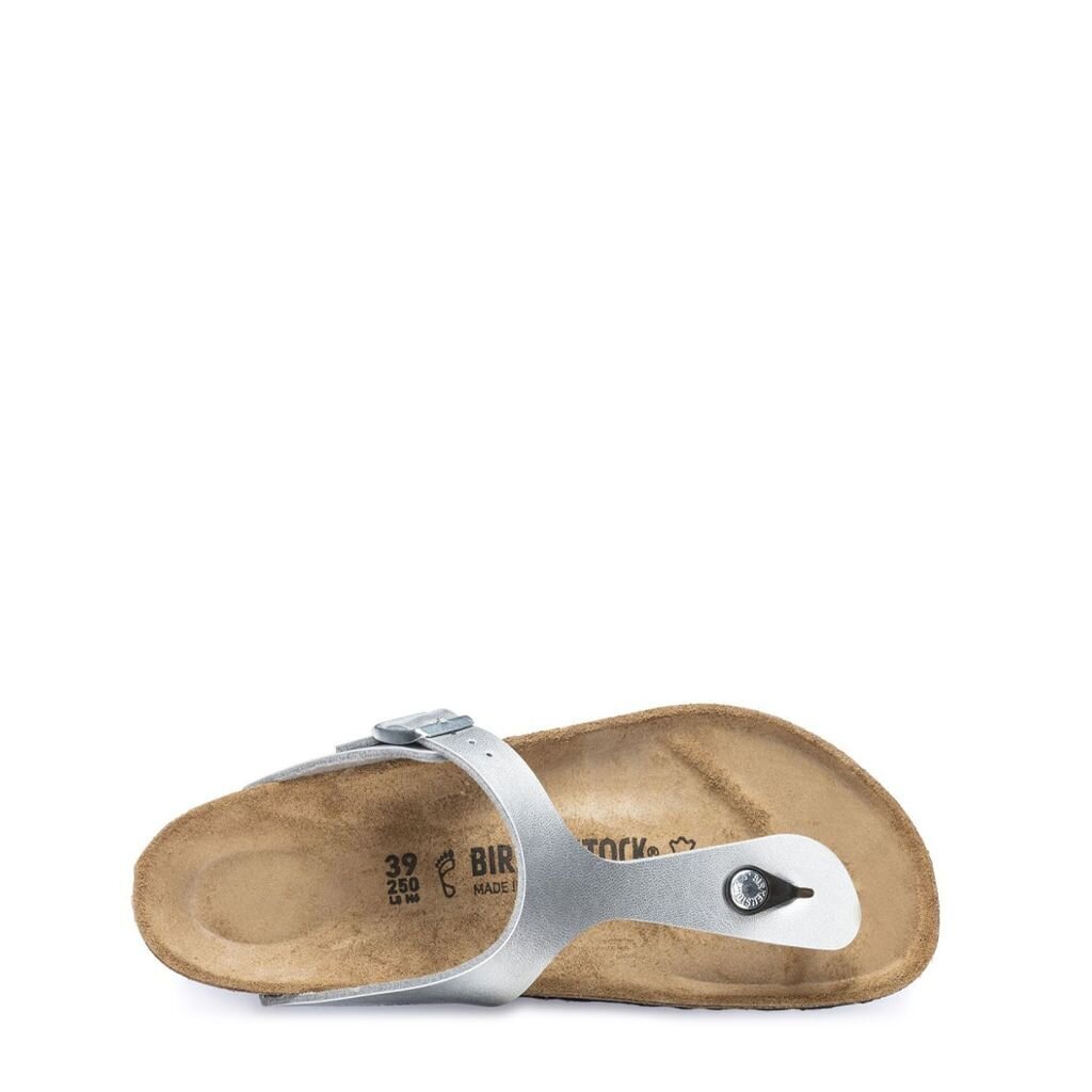 Birkenstock - GIZEH GIZEH_43851_SILVER-EU 41 hinta ja tiedot | Naisten sandaalit ja tossut | hobbyhall.fi