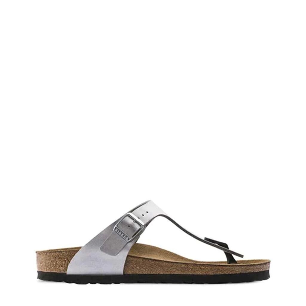 Birkenstock - GIZEH GIZEH_43851_SILVER-EU 41 hinta ja tiedot | Naisten sandaalit ja tossut | hobbyhall.fi