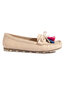 Shelovet beige-mokkanahkaiset boho-loaferit tupsuilla hinta ja tiedot | Naisten kengät | hobbyhall.fi