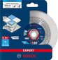 Bosch Professional 1x -asiantuntija HardCeramic Diamond -erotinviipaleet (kovien laattojen, kova kivi, Ø 85 mm, pienten kulmahiomakoneiden lisävarusteet) hinta ja tiedot | Käsityökalut | hobbyhall.fi