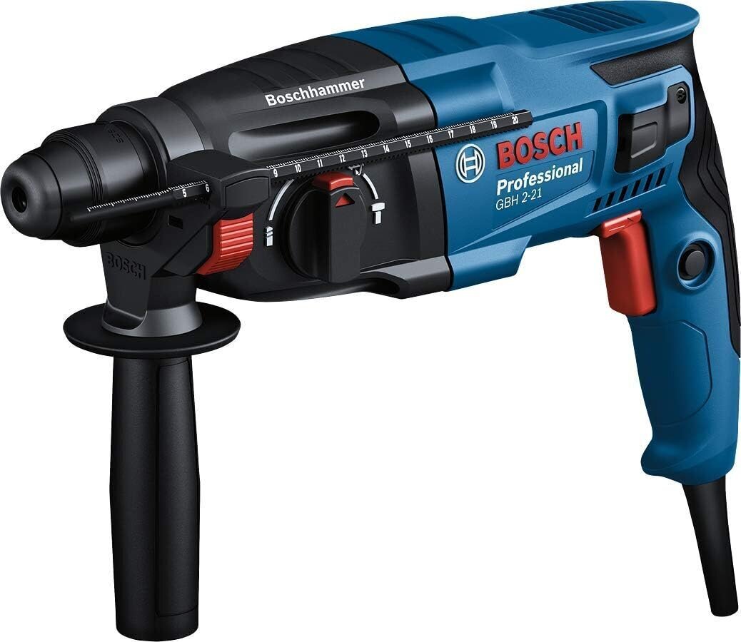 Sähköpora Bosch Professional GBH 2-21", SDS Plus hinta ja tiedot | Iskuporakoneet | hobbyhall.fi