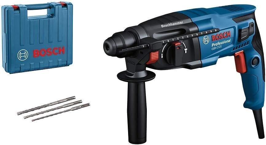 Sähköpora Bosch Professional GBH 2-21", SDS Plus hinta ja tiedot | Iskuporakoneet | hobbyhall.fi