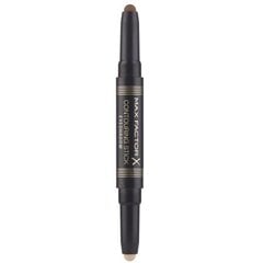 Max Factor Contouring Stick Eyeshadow luomiväri 5 g, 002 Warm Taupe & Amber Brown hinta ja tiedot | Silmämeikit | hobbyhall.fi