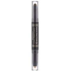 Max Factor Contouring Stick Eyeshadow luomiväri 5 g, 002 Warm Taupe & Amber Brown hinta ja tiedot | Silmämeikit | hobbyhall.fi