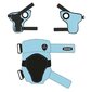 Pehmustesarja NUTCASE 3-PK MULTI-SPORT PAD SET-SKY-3/5, 3-5 vuotiaille, sininen hinta ja tiedot | Polvisuojat työvaatteisiin | hobbyhall.fi