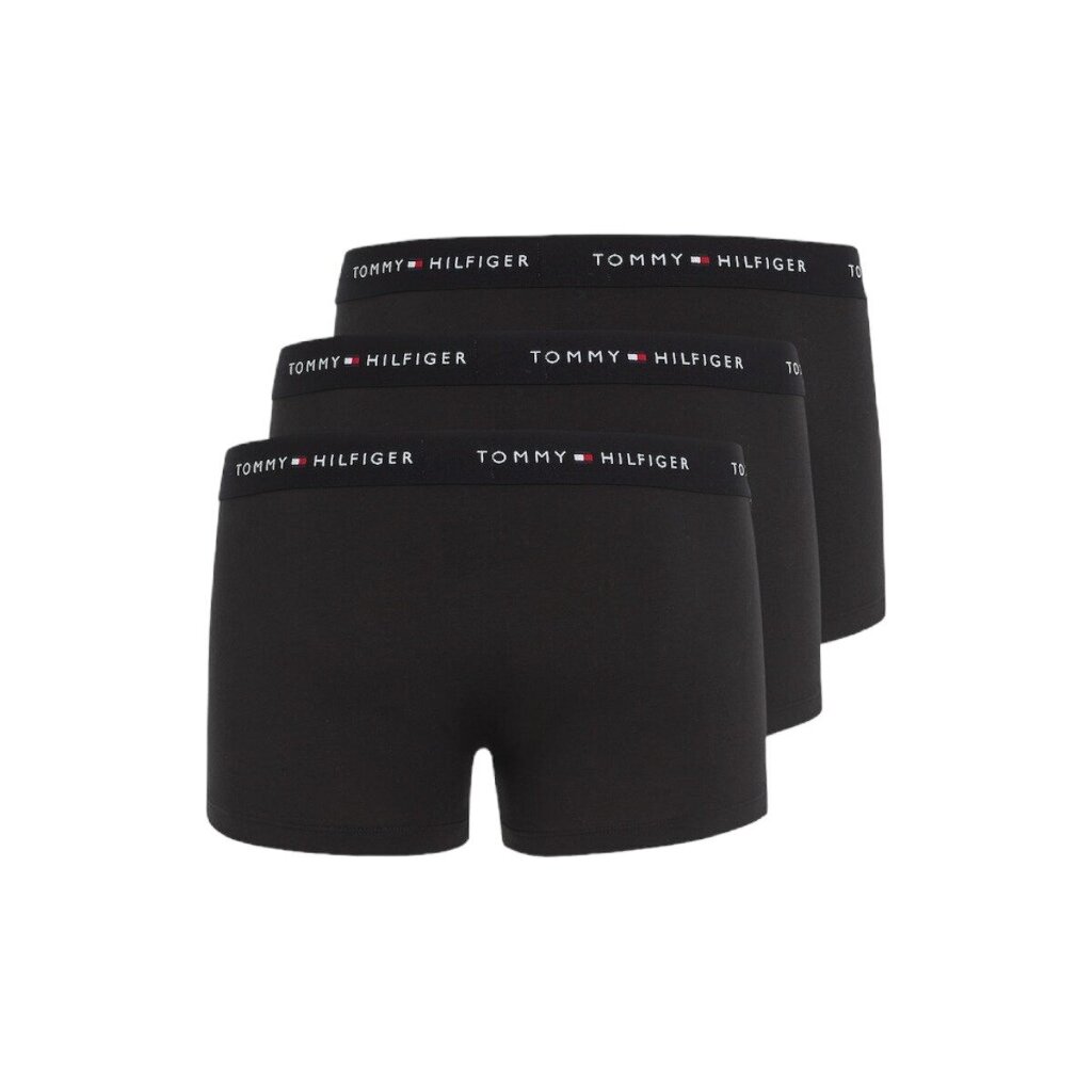 Miesten shortsit Tommy Hilfiger, musta, 3 kpl. hinta ja tiedot | Miesten alushousut | hobbyhall.fi