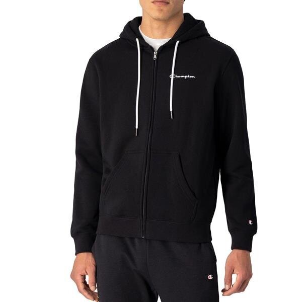 Hooded full zip sweat champion legacy miehet black 218289kk001 218289KK001 hinta ja tiedot | Miesten puserot ja hupparit | hobbyhall.fi