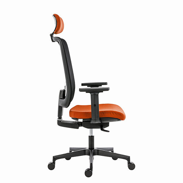 ergonominen toimistotuoli powerton lucie, oranssi hinta ja tiedot | Toimistotuolit | hobbyhall.fi