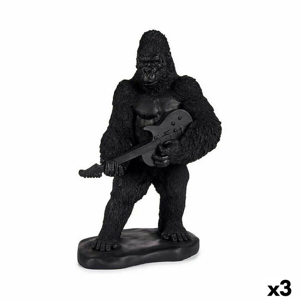 Gift Decor koristefiguuri Gorilla kitaralla, 3 kpl hinta ja tiedot | Sisustustuotteet | hobbyhall.fi