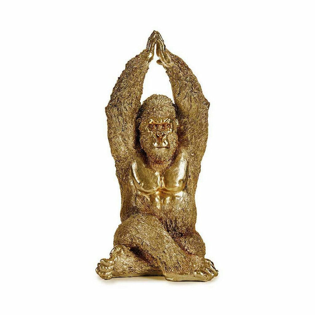 Gift Decor koristefiguuri Yoga Gorilla, 4 kpl hinta ja tiedot | Sisustustuotteet | hobbyhall.fi