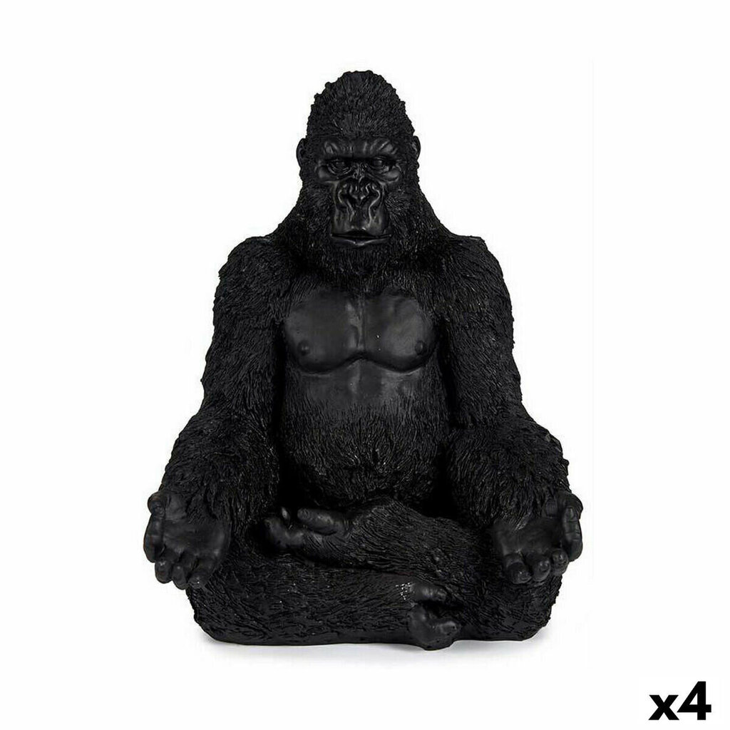 Gift Decor koristefiguuri Gorilla Yoga, 4 kpl hinta ja tiedot | Sisustustuotteet | hobbyhall.fi