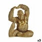 Gift Decor koristefiguuri Yoga Gorilla, 3 kpl hinta ja tiedot | Sisustustuotteet | hobbyhall.fi