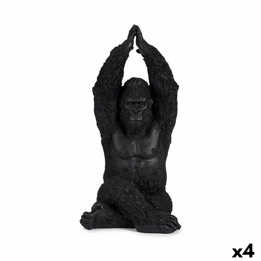 Gift Decor koristefiguuri Gorilla Yoga, 4 kpl hinta ja tiedot | Sisustustuotteet | hobbyhall.fi