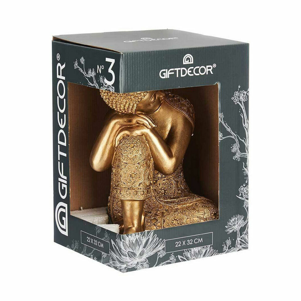 Gift Decor koristefiguuri Buddha, 4 kpl hinta ja tiedot | Sisustustuotteet | hobbyhall.fi