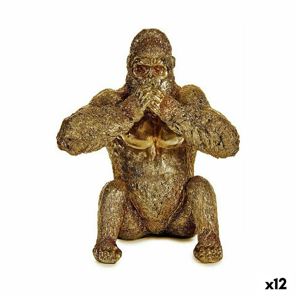 Gift Decor koristefiguuri Gorilla Yoga, 12 kpl hinta ja tiedot | Sisustustuotteet | hobbyhall.fi