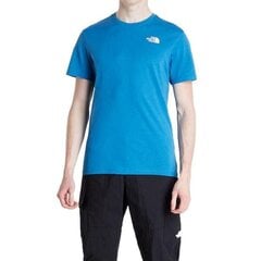 M s/s redbox cel tee the north face miehet blue nf0a2zxem19 NF0A2ZXEM19 hinta ja tiedot | Miesten T-paidat | hobbyhall.fi