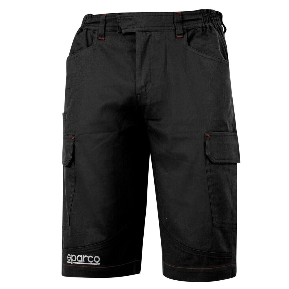 Sparco Bermuda Cargo Shortsit mustat hinta ja tiedot | Työvaatteet | hobbyhall.fi