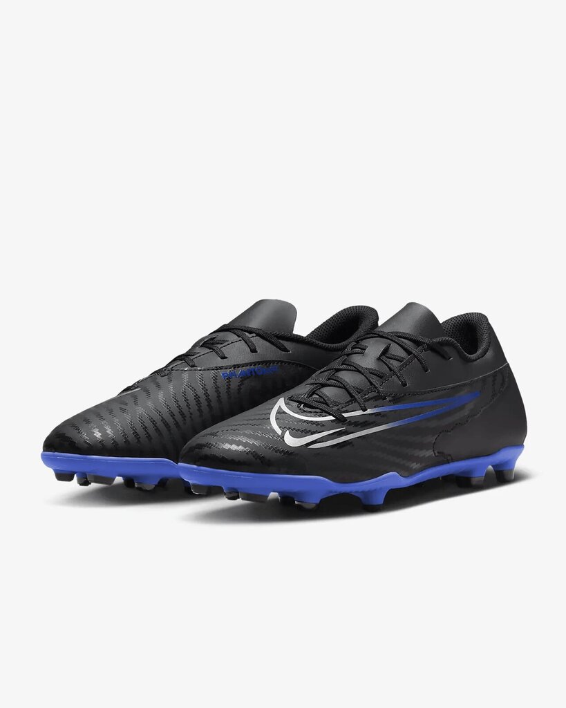 Nike Jalkineet Phantom Gx Club Fg/Mg Black Blue DD9483 040 hinta ja tiedot | Miesten urheilu- ja vapaa-ajan kengät | hobbyhall.fi