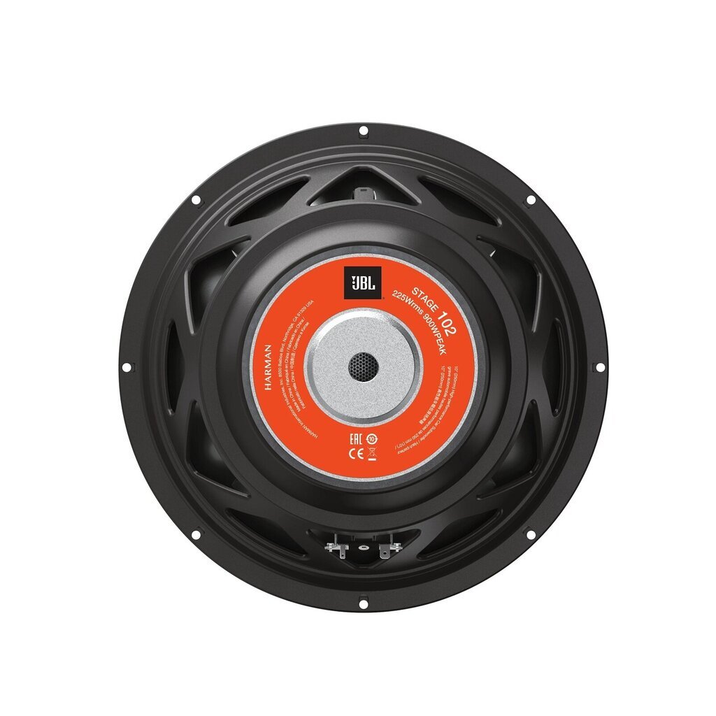 JBL Stage 102 10" subwoofer hinta ja tiedot | Autokaiuttimet | hobbyhall.fi