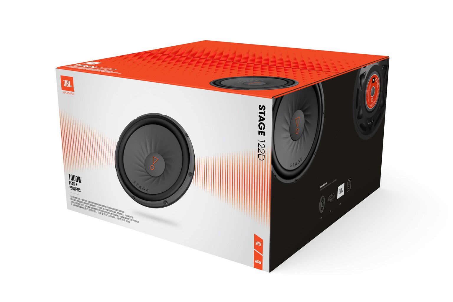 JBL Stage 122D 12" Dual Voice Coil Subwoofer hinta ja tiedot | Autokaiuttimet | hobbyhall.fi