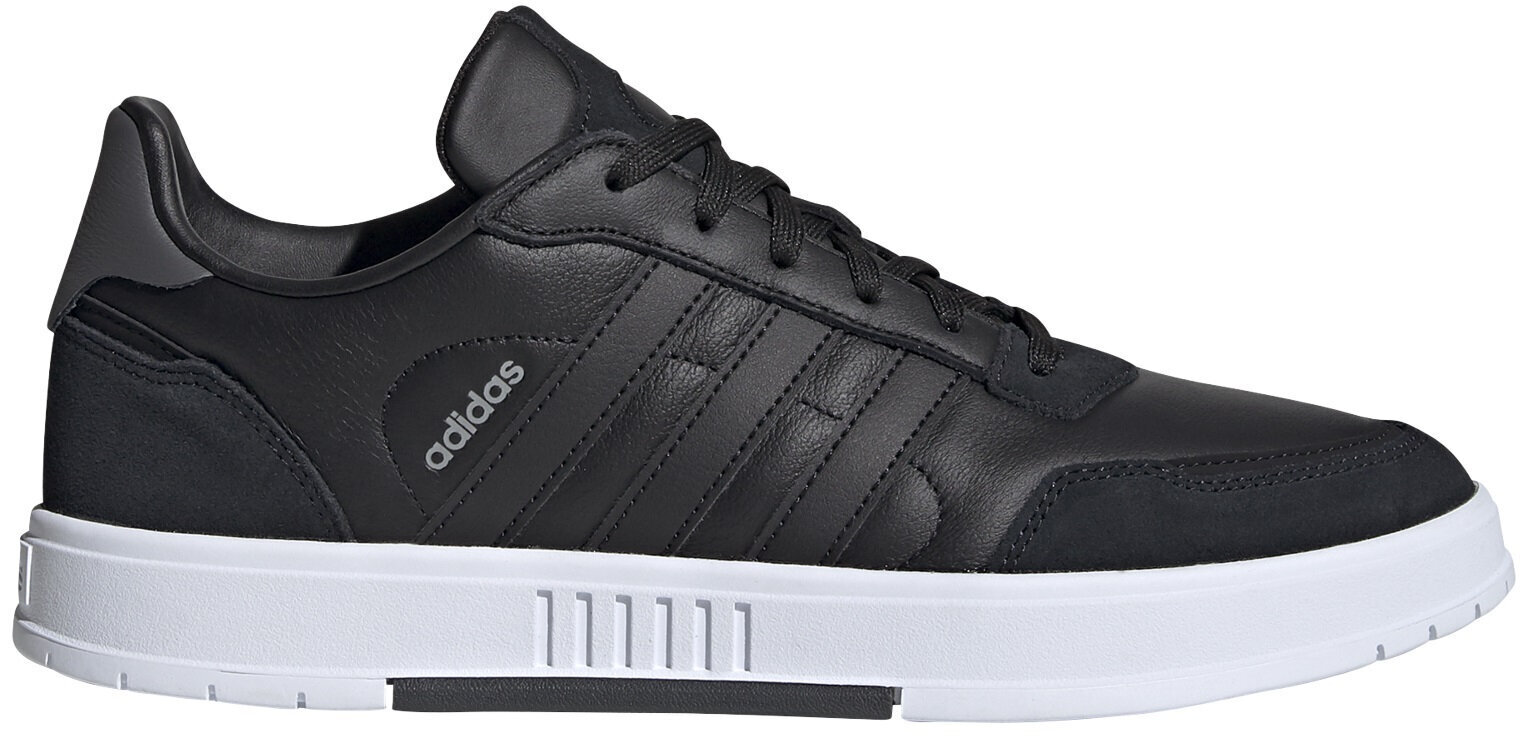 Adidas Jalkineet Courtmaster Black FV8108/10.5 hinta ja tiedot | Miesten urheilu- ja vapaa-ajan kengät | hobbyhall.fi