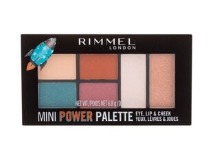 Rimmel London Mini Power Palette meikkipaletti 6,8 g, 004 Pioneer hinta ja tiedot | Silmämeikit | hobbyhall.fi