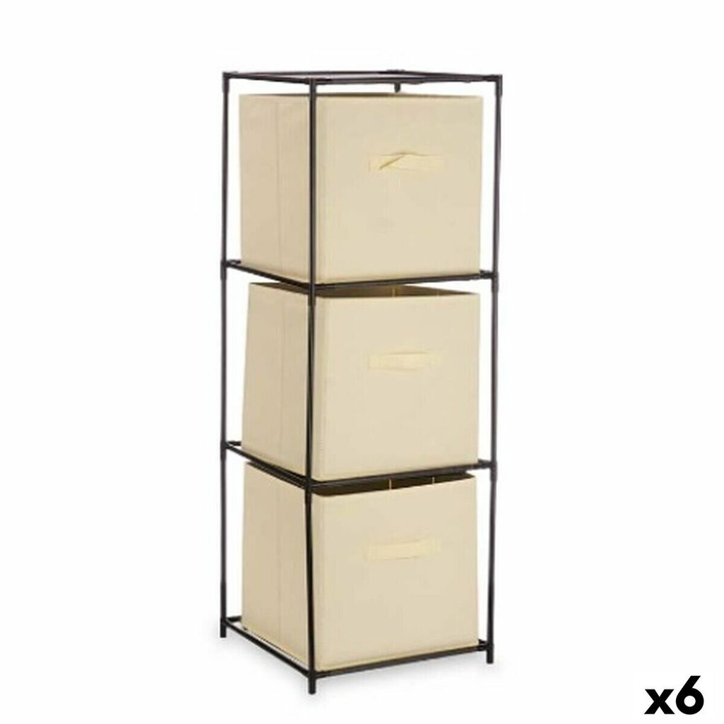 Kipit-hylly, 35x35x102 cm, beige hinta ja tiedot | Hyllyt | hobbyhall.fi