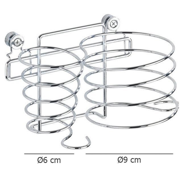 WENKO Classic Steel hiustenkuivain hinta ja tiedot | Kylpyhuoneen sisustus | hobbyhall.fi