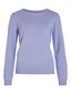 Vila naiste pullover 14054177*08, violetti/punainen 5715309574033 hinta ja tiedot | Naisten neulepuserot | hobbyhall.fi