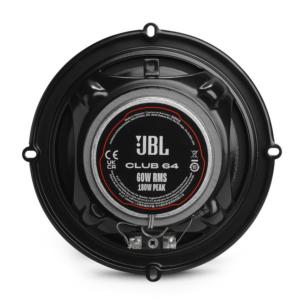 JBL Club 64 16 cm 2-tie koaksiaalinen autokaiutin hinta ja tiedot | Autokaiuttimet | hobbyhall.fi