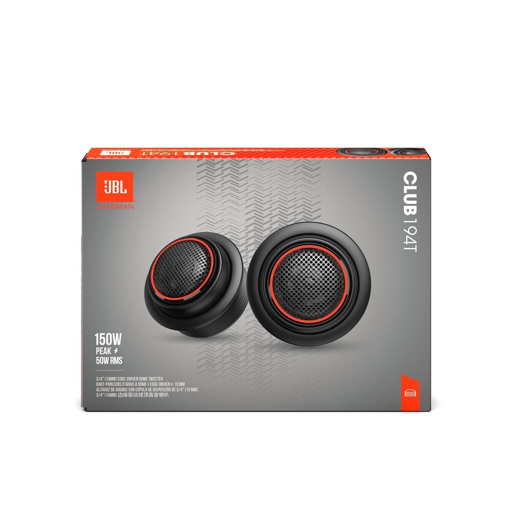 JBL Club 194T 1,9 cm komponenttidiskanttielementti hinta ja tiedot | Autokaiuttimet | hobbyhall.fi