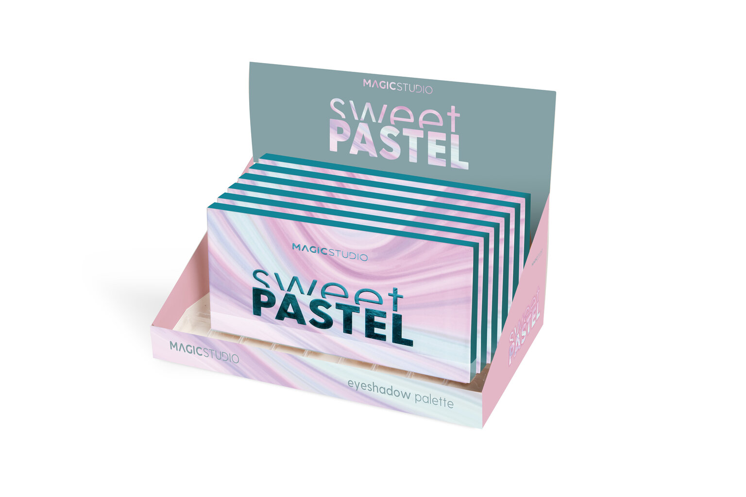 Luomiväripaletti Magic Studio Sweet Pastel, 18 väriä hinta ja tiedot | Silmämeikit | hobbyhall.fi