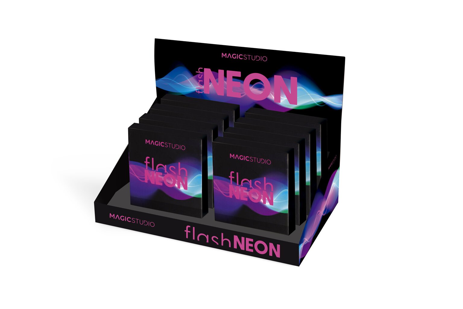 Luomiväripaletti Magic Studio Neon Formula, 9 väriä hinta ja tiedot | Silmämeikit | hobbyhall.fi