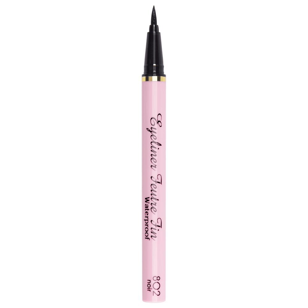 Vedenkestävä silmänrajaustussi Vivienne Sabo Waterproof Eyeliner Pen Feutre Fin, 802 Black hinta ja tiedot | Silmämeikit | hobbyhall.fi