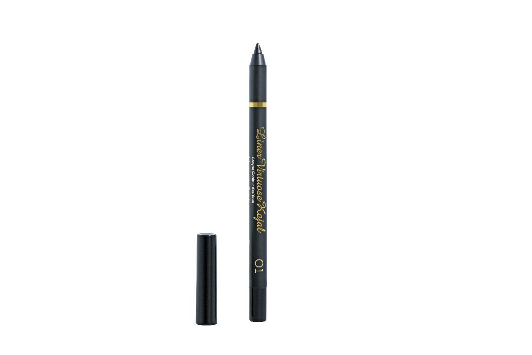 Silmänrajauskynä Vivienne Sabo Long Lasting Gel-Kajal Eyeliner Virtuose Kajal, 01 Black hinta ja tiedot | Silmämeikit | hobbyhall.fi