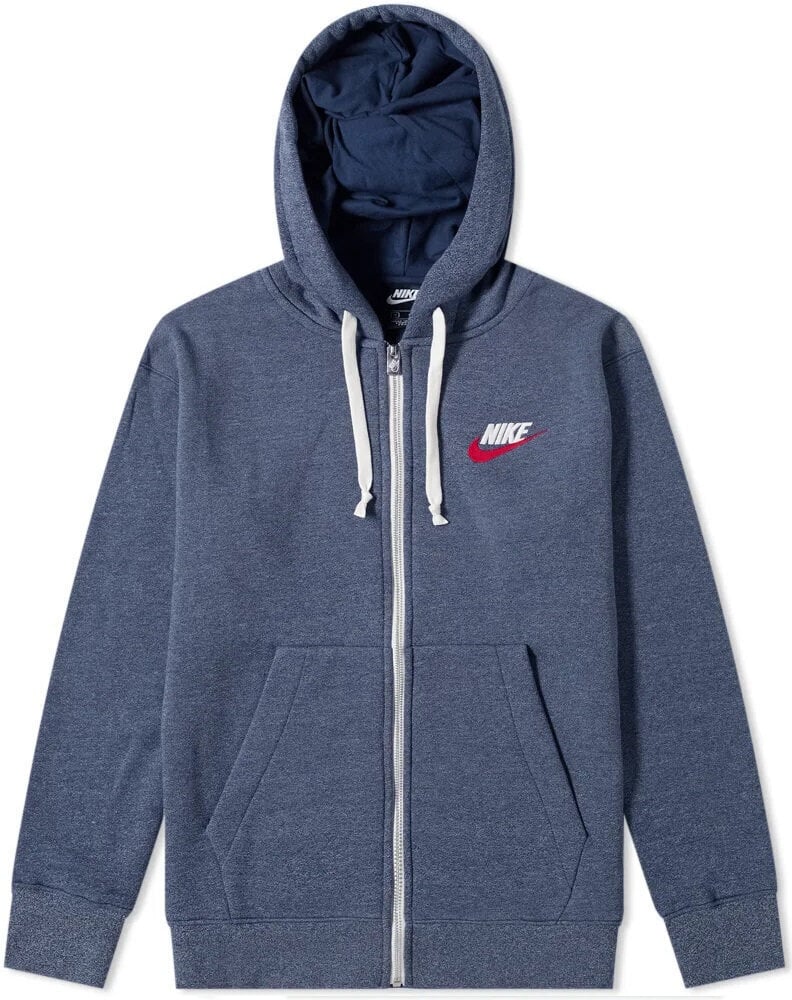 Nike Huppari M Nsw Heritage Hoodie FZ Blue 928431 410/L hinta ja tiedot | Miesten puserot ja hupparit | hobbyhall.fi