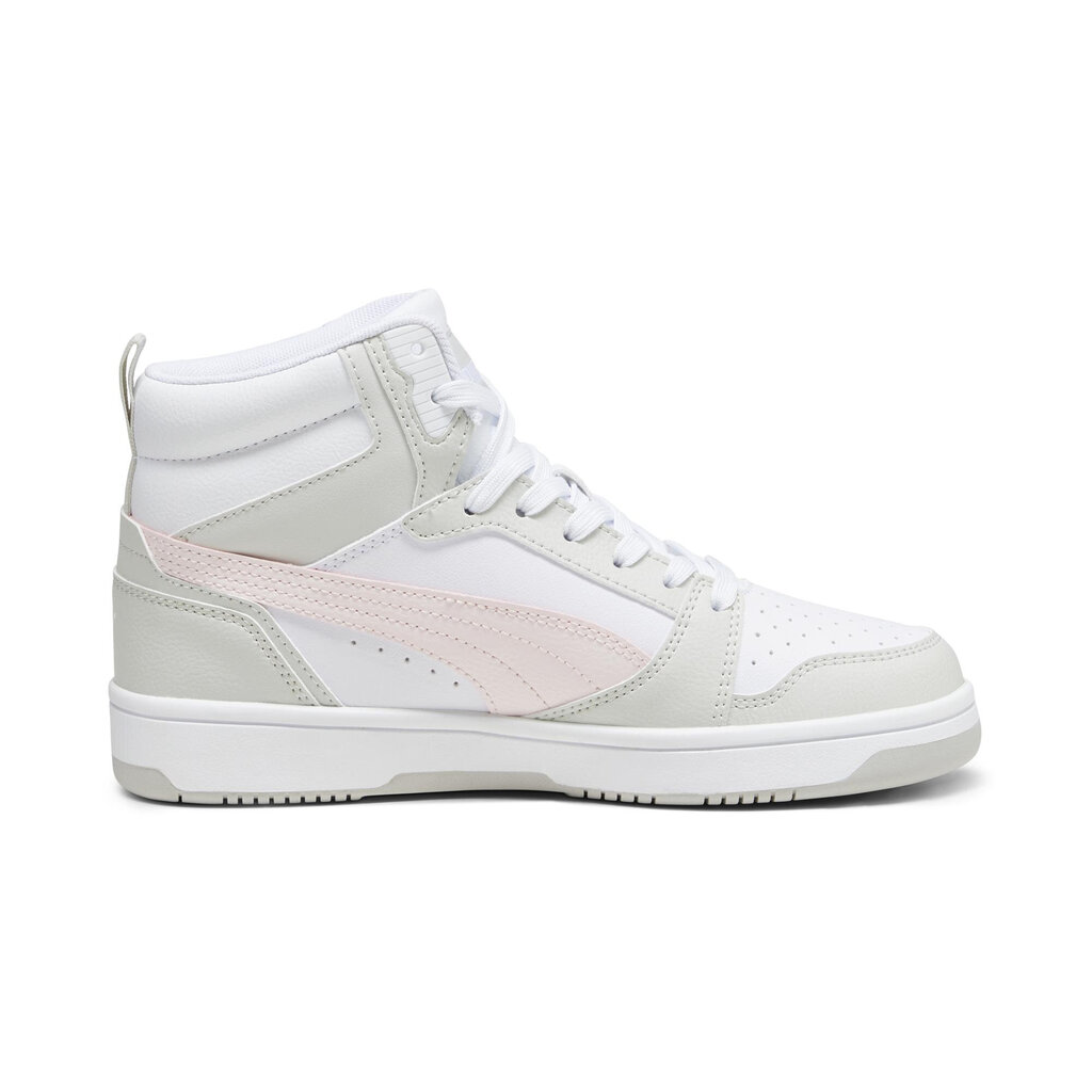 Puma Jalkineet Rebound V6 White Grey Pink 392326 07 392326 07/5.5 hinta ja tiedot | Miesten urheilu- ja vapaa-ajan kengät | hobbyhall.fi