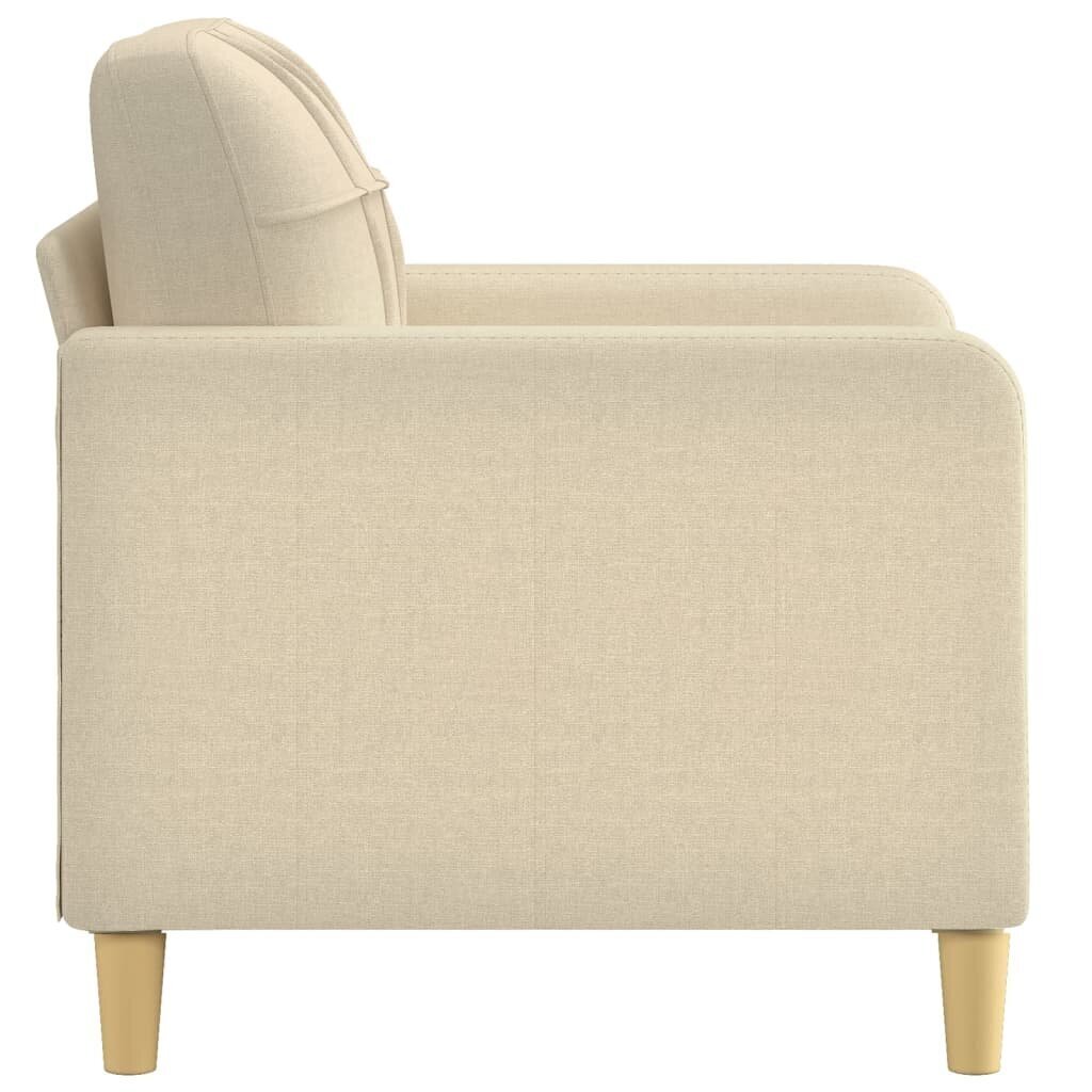 Nojatuoli vidaXL, beige hinta ja tiedot | Nojatuolit | hobbyhall.fi