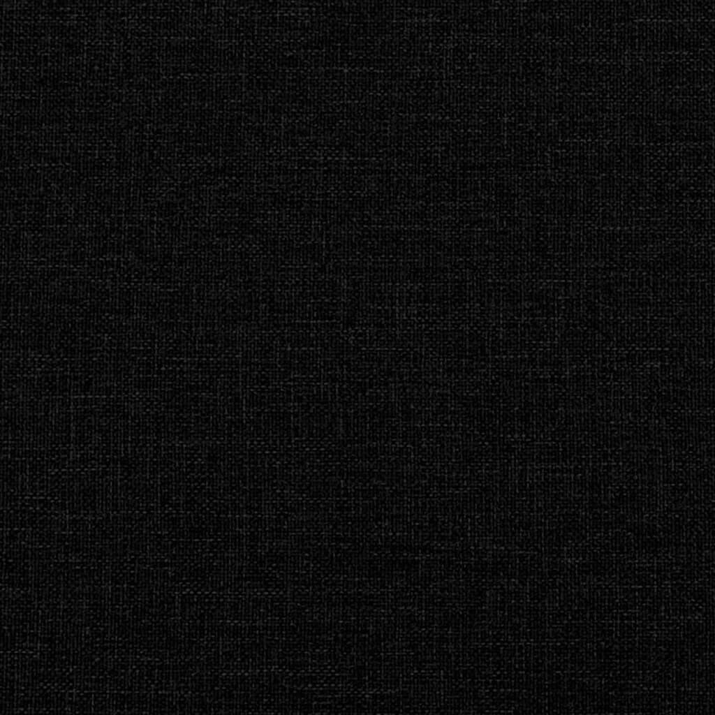 Vuodesohva vidaXL, 100x200 cm, musta hinta ja tiedot | Sängyt | hobbyhall.fi