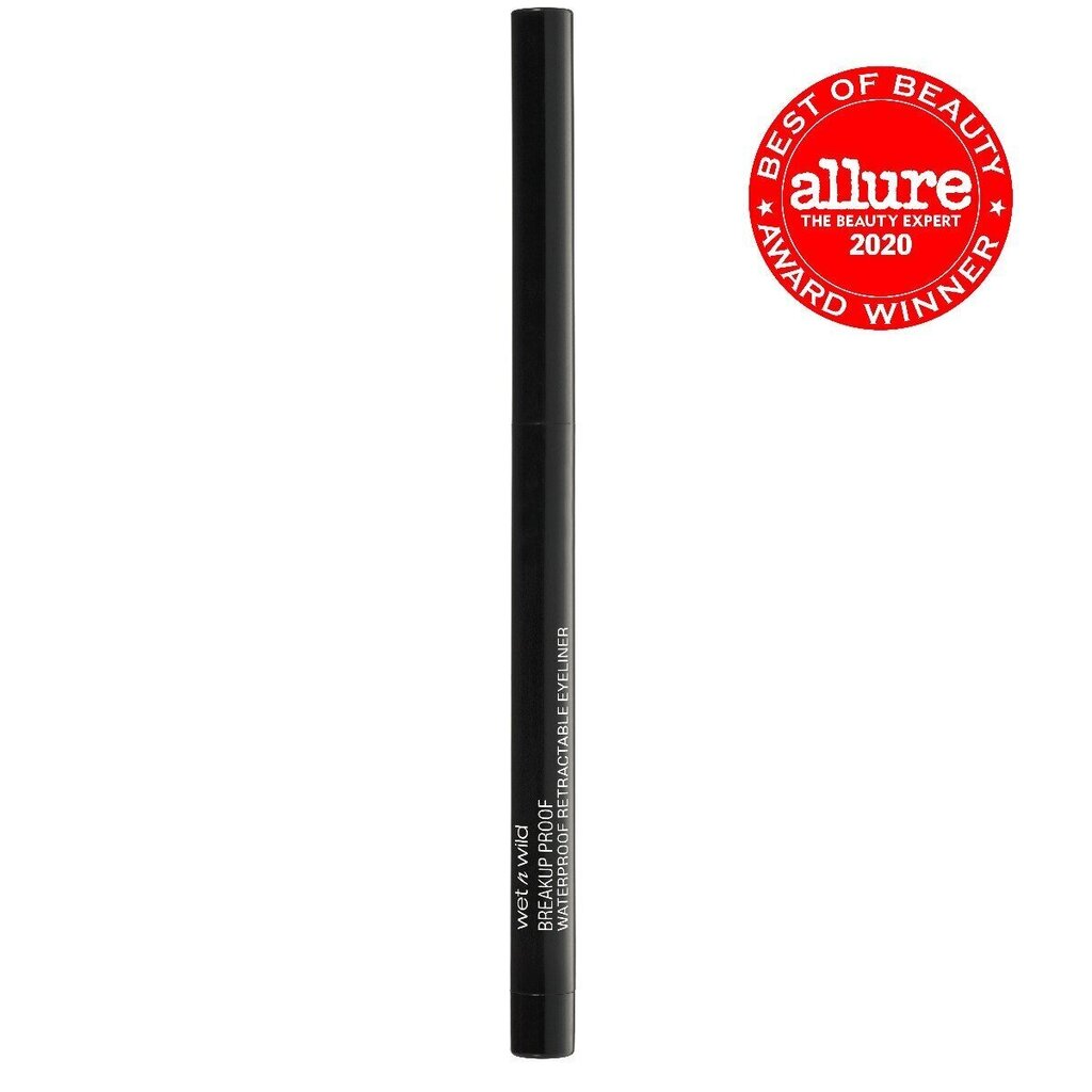 Wet n Wild Mega Last -vedenkestävä eyeliner, Blackest Black hinta ja tiedot | Silmämeikit | hobbyhall.fi